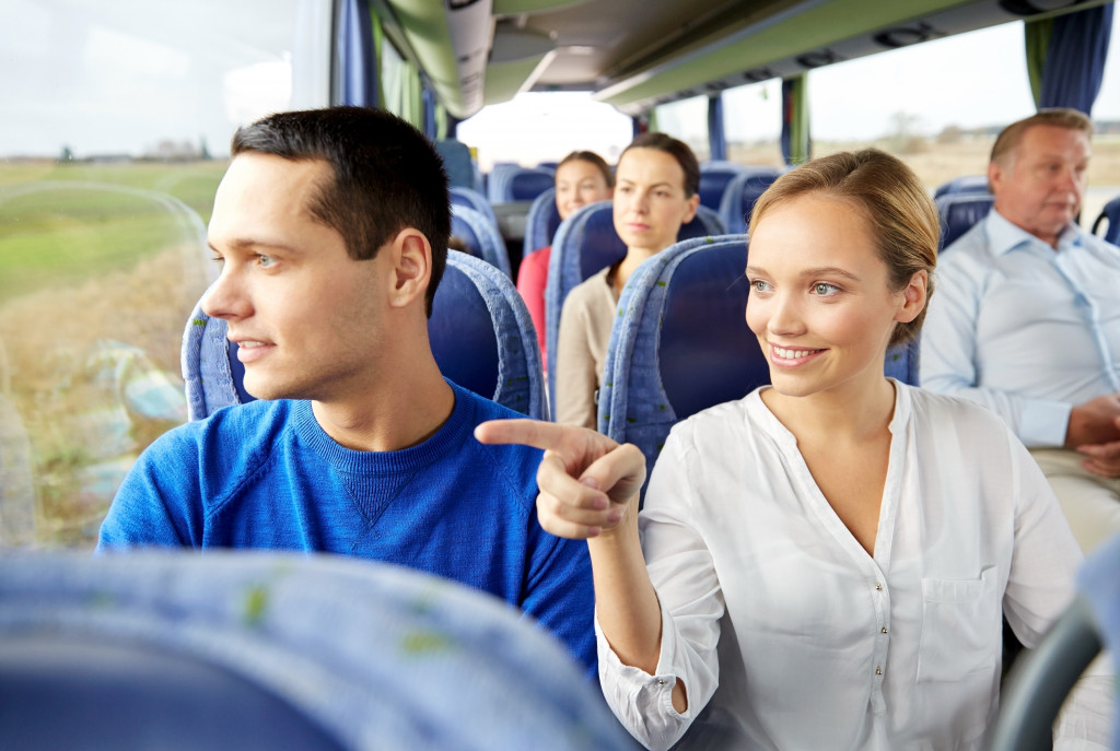 Transport services for a family of tourists