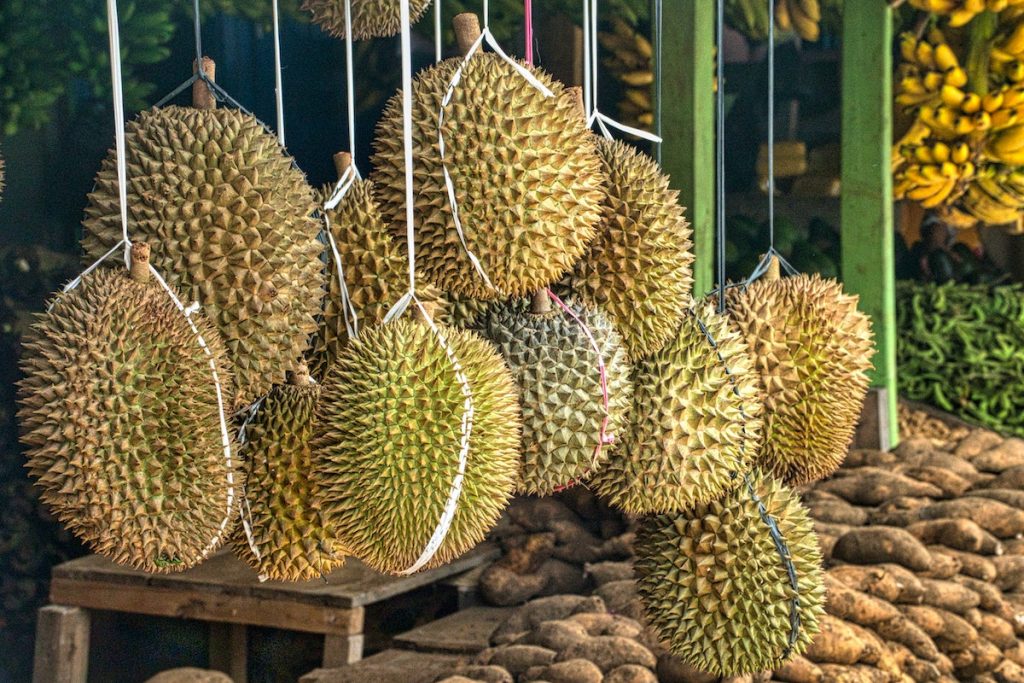 durian on the market